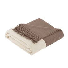 Load image into Gallery viewer, 50&#39;&#39; W x 60&#39;&#39; L Taupe Arturo Throw
