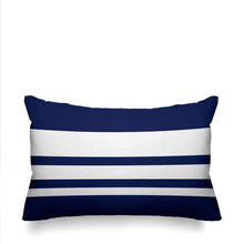 Load image into Gallery viewer, Navy Blue Arundel Throw Pillow (Set of 2)
