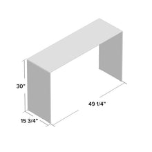 Load image into Gallery viewer, Arviso Console Glass Table, #6458
