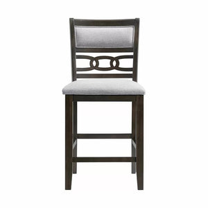 36" H x 42" L x 42" W Walnut Asaldis Upholstered Dining Chair (Set of 2) MRM1529