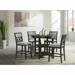 36" H x 42" L x 42" W Walnut Asaldis Upholstered Dining Chair (Set of 2) MRM1529