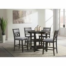 Load image into Gallery viewer, 36&quot; H x 42&quot; L x 42&quot; W Walnut Asaldis Upholstered Dining Chair (Set of 2) 4919RR
