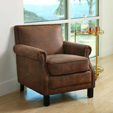 Load image into Gallery viewer, Asbury 28&quot; W Club Chair Antique Brown 3242RR
