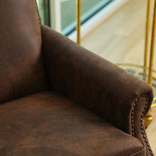 Load image into Gallery viewer, Asbury 28&quot; W Club Chair Antique Brown #2196 - OUT OF BOX
