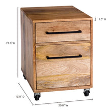 Load image into Gallery viewer, Ascent 2 Drawer Vertical Filing Cabinet

