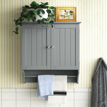 Load image into Gallery viewer, Gray Ashland 23.82&#39;&#39; W x 25.4&#39;&#39; H x 8.86&#39;&#39; D Wall Mounted Bathroom Cabinet 2918AH
