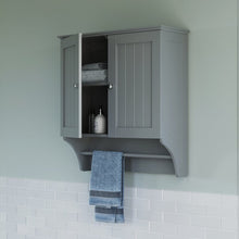 Load image into Gallery viewer, Gray Ashland 23.82&#39;&#39; W x 25.4&#39;&#39; H x 8.86&#39;&#39; D Wall Mounted Bathroom Cabinet 2918AH

