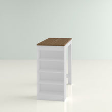 Load image into Gallery viewer, White / Oak Ashton Counter Height 45&#39;&#39; Dining Table MRM4016
