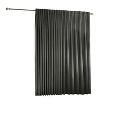 Load image into Gallery viewer, Dark Gray Patio Blackout Rod Pocket Panel (One Panel - 84&quot; x 100&quot;) #9719
