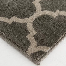 Load image into Gallery viewer, Ashwood Power Loom Performance Gray/White Rug, Runner 2&#39;2&quot; x 6&#39;
