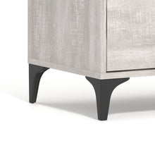 Load image into Gallery viewer, Gray Asmita 2 Drawer Nightstand
