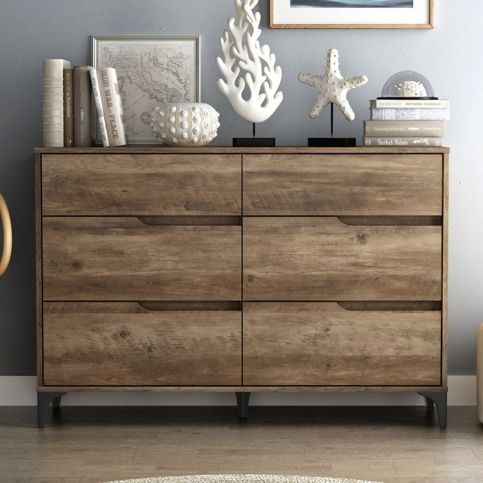 Asmita 6 Drawer Double Dresser