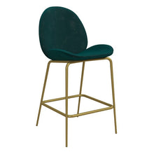 Load image into Gallery viewer, Single Astor 25&quot; Bar Stool Green #1334HW
