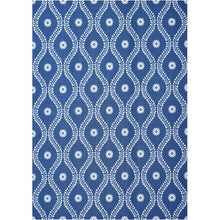 Load image into Gallery viewer, Astrid Geometric Navy Blue Area Rug 10 x 13 (3396RR)
