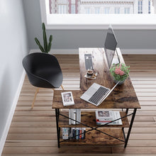Load image into Gallery viewer, 29.13“H x 47.24&quot; W x 35.43&quot; D Rustic Brown Atia Reversible L-Shape Desk AH3493
