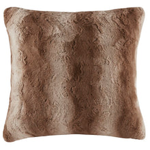 Load image into Gallery viewer, Atkins Faux Fur Euro Pillow 7069
