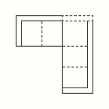 Load image into Gallery viewer, Atlanta 95&quot; Corner Sectional SB1753 (2 pieces) (2 boxes)
