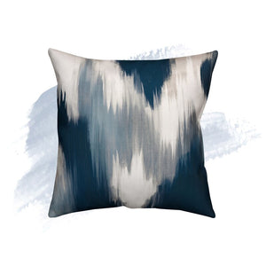 Blue Auberon Square Pillow Cover & Insert Set of 2 EC1048