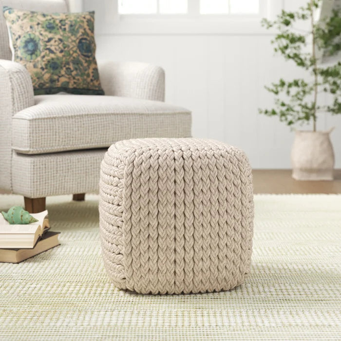 Aubree Upholstered Pouf