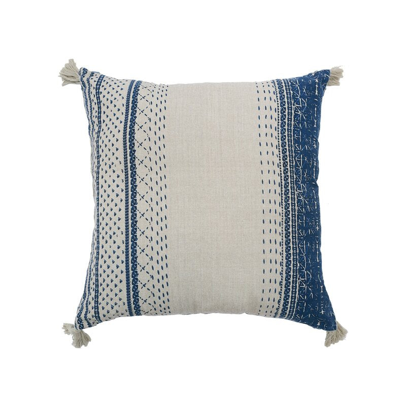 Aubuchon Square Cotton Throw Pillow Cover & Insert GL857