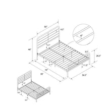 Load image into Gallery viewer, Aucoin Platform Bed full
