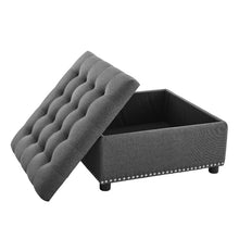Load image into Gallery viewer, Audel 30&#39;&#39; Wide Tufted Square Storage Ottoman with Storage 1948AH
