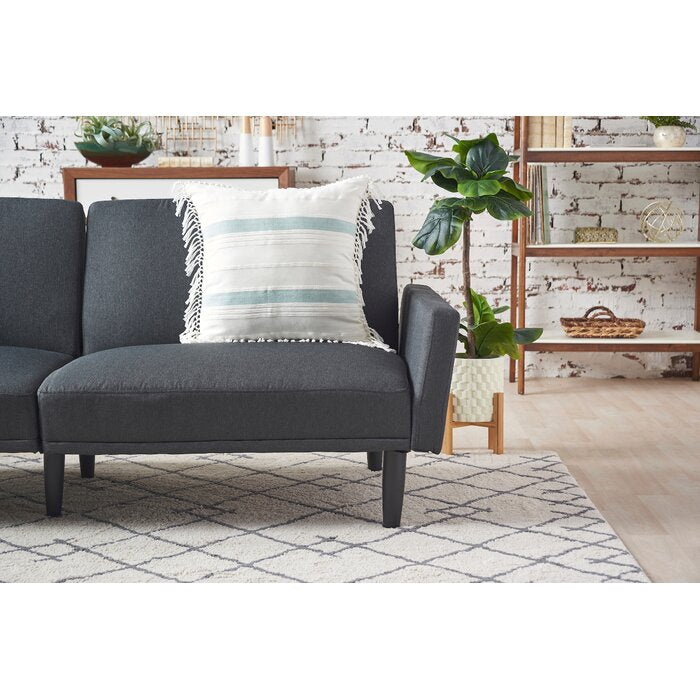 Seaglass Audet Cotton Geometric Throw Pillow, #6463