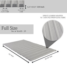 Load image into Gallery viewer, Audra Folding Wood Bunkie Board, Color: Gray, #6376
