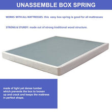 Load image into Gallery viewer, Queen Audra Standard Profile 7.75&quot; Wood Box Spring - 683CE
