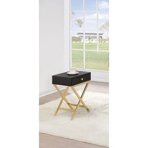 Augie 24'' Tall Cross Legs End Table