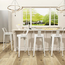 Load image into Gallery viewer, White Auguste Bar Stool (Set of 4)
