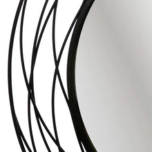 Load image into Gallery viewer, Black Augustus Swirl Accent Mirror
