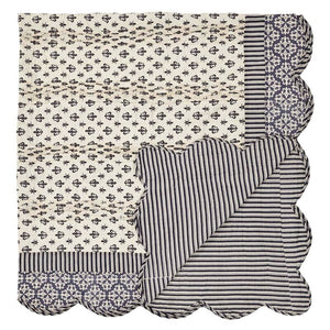 Aurelia Single  Reversible QUEEN Coverlet MRM343