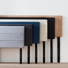 Load image into Gallery viewer, Queen Stone Austwell Upholstered Panel Headboard MRM4183
