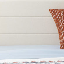 Load image into Gallery viewer, Queen Pearl Austwell Upholstered Solid Wood Panel Headboard Queen
