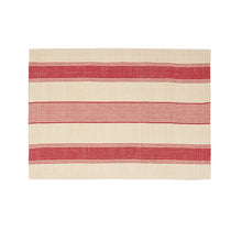 Load image into Gallery viewer, Avalene Cotton Striped Rectangular Placemat (Set of 6)
