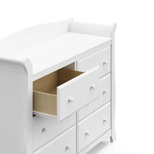Load image into Gallery viewer, White Avalon 6 Drawer Double Dresser
