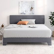 Load image into Gallery viewer, Avel Simple Rectangular Upholstered Platform bed Full
