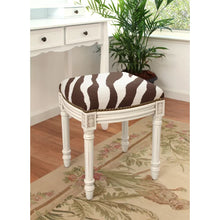Load image into Gallery viewer, Aven 19&#39;&#39; Tall Solid Wood Vanity Stool
