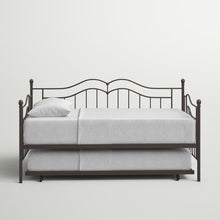 Load image into Gallery viewer, Averi Metal Daybed with Trundle, Twin/Full
