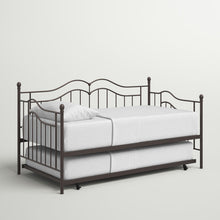 Load image into Gallery viewer, Averi Metal Daybed with Trundle, Twin/Full
