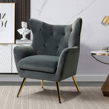 Load image into Gallery viewer, Avianna Upholstered Wingback Chair
