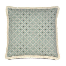 Load image into Gallery viewer, Blue/Cream Avila Arlo Ice Throw Pillow (ND232)
