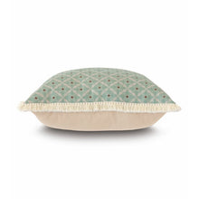 Load image into Gallery viewer, Blue/Cream Avila Arlo Ice Throw Pillow (ND232)
