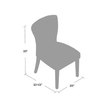 Load image into Gallery viewer, Avilla Side Chair in Dark Brown
