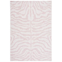 Load image into Gallery viewer, Aviyana Power Loom Ivory/Pink Indoor/Outdoor Rug, Rectangle 2&#39; x 3&#39;7&quot;
