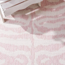 Load image into Gallery viewer, Aviyana Power Loom Ivory/Pink Indoor/Outdoor Rug, Rectangle 2&#39; x 3&#39;7&quot;
