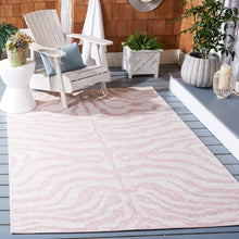 Load image into Gallery viewer, Aviyana Power Loom Ivory/Pink Indoor/Outdoor Rug 9 x 12
