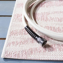 Load image into Gallery viewer, Aviyana Power Loom Ivory/Pink Indoor/Outdoor Rug, Rectangle 2&#39; x 3&#39;7&quot;

