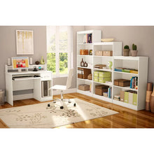 Load image into Gallery viewer, Pure White Axess Desk with Hutch
